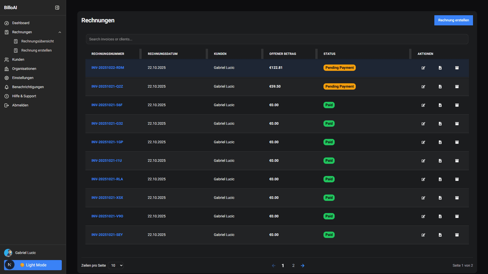 Billo.AI screenshot 2
